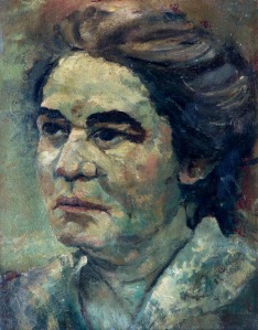 Ernestine Stark, Öl auf Pappe, 37,5 cm x 47,5 cm
